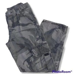Wrangler Faded Camouflage Cargo Pants - Adjustable Waist